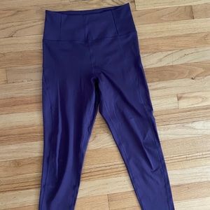 Girlfriend collective purple leggings
